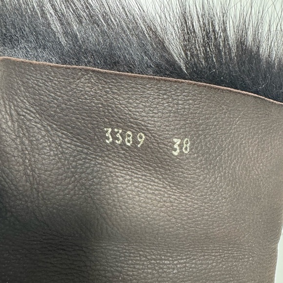 Prada Milano Platform Studded Fur and Suede Boots - Ultimate Luxury and Style - Picture 10 of 10